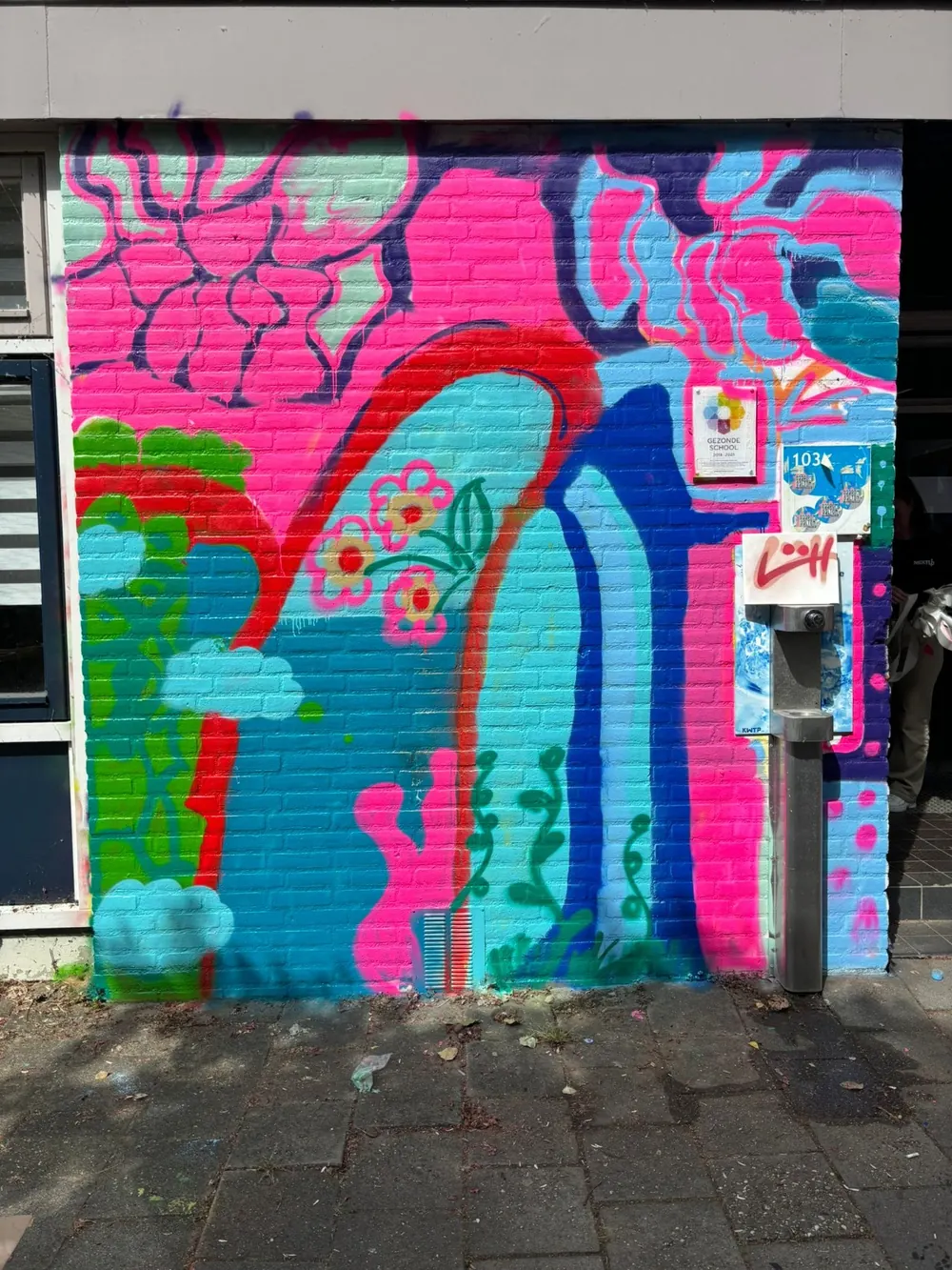 Sjabloon spuiten — workshop in actie